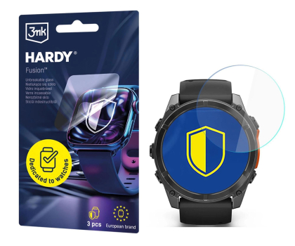 Pasek i akcesoria do zegarków 3mk Hardy Fusion Watch Protection do Garmin Fenix 8 Amoled 51mm